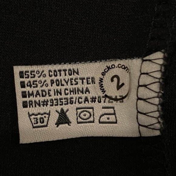 ECKO UNLIMITED Men's Embroidered Black Urban Hip Hop Full Zip Track Jacket XL - Picture 7 of 8